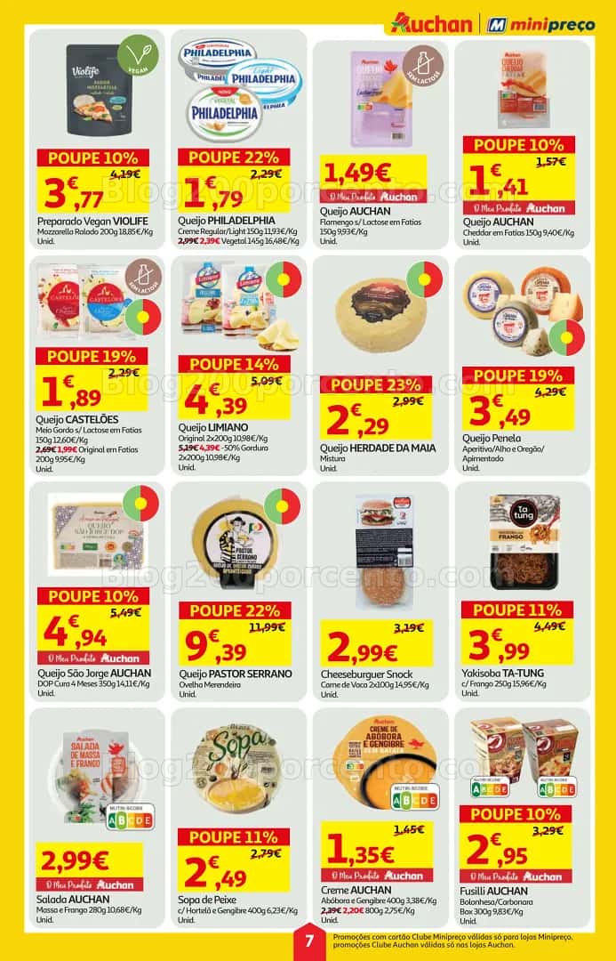 Antevisão Folheto MINIPREÇO - AUCHAN Promoções de 23 a 29 abril